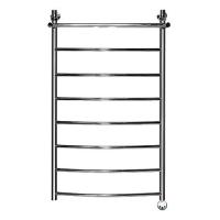 Электрический полотенцесушитель Ника ЛД/ВП Электрическая Лесенка Дуга/Верхняя Полка 120х60 -8 прав