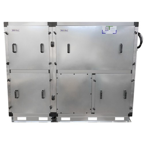 Приточно-вытяжная вентиляционная установка Naveka Node3-7400(50c)/RR,VEC(L400),E24 Vertical с пультом TS4