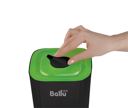 Ультразвуковой увлажнитель воздуха Ballu UHB-205 черный/зеленый