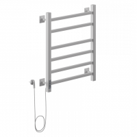 Электрический полотенцесушитель Ника STEP-2 60/50 RAL9016 белый матовый левый тэн