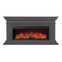Линейный электрокамин Real-Flame ONTARIO 45 GR с очагом JOKER 45