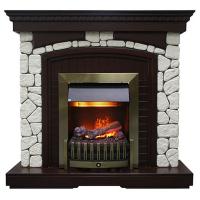 Электрокамин с классическим очагом 3D Dimplex Glasgow с очагом Cassete 400