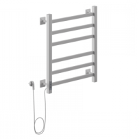 Электрический полотенцесушитель Ника STEP-1 60/40 RAL9016 белый матовый левый тэн