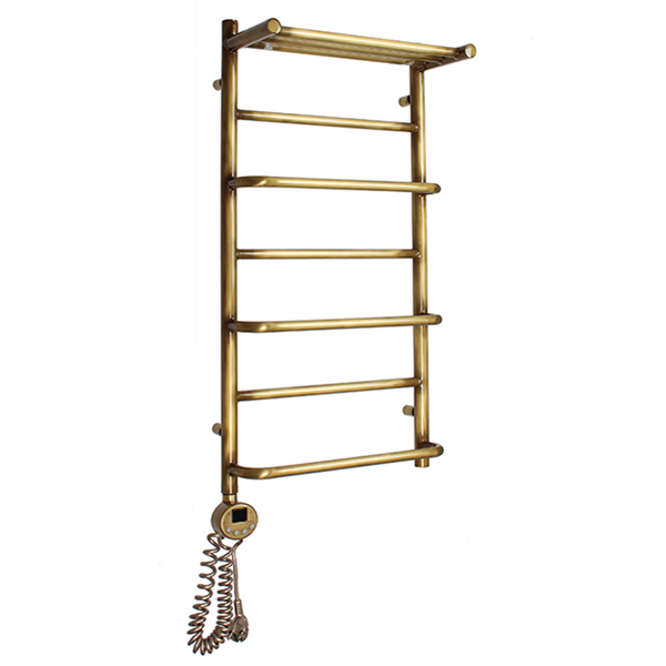 Электрический полотенцесушитель Domoterm Орфей с полкой П7 400x800 АБР EL