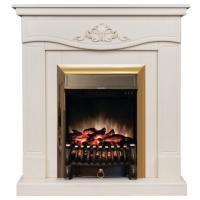 Электрокамин с классическим очагом 2D Real-Flame JUNONA STD/EUG WT Fb Lux/Mj Lux Bl/BR