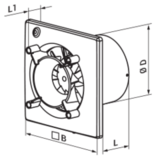 База-вентилятор Vents 100 Бейс