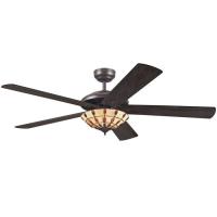 Вентилятор с подсветкой Westinghouse Comet Tiffany