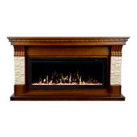 Линейный электрокамин Real-Flame Michigan BV/42 (AO-255) с очагом Saphir 42