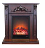 Электрокамин с классическим очагом 2D Real-Flame Anita AO с очагом Eugene