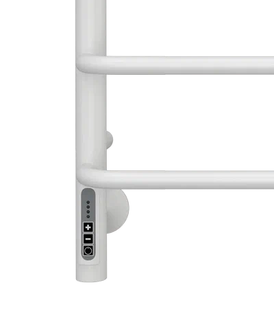 Электрический полотенцесушитель Larusso Стандарт с полкой КС П5 500х600 9003 EL