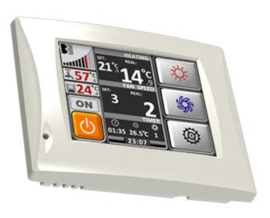 Приточная вентиляционная установка Lufberg LVU-1000-W-ECO2