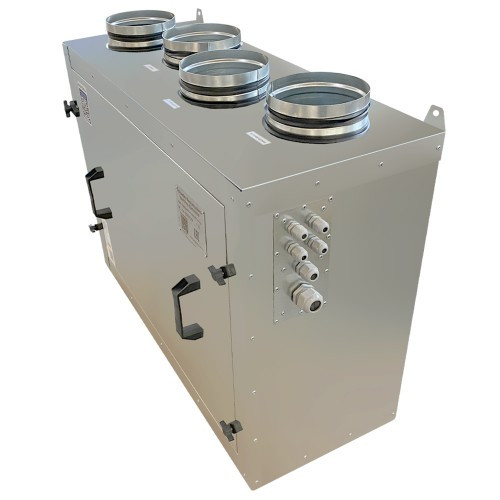 Приточно-вытяжная вентиляционная установка Naveka Node9- 160(50m)/RP-M,VAC(D220) Vertical с пультом-термостатом