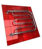 Водяной полотенцесушитель Двин D с полочкой (1") 50/50