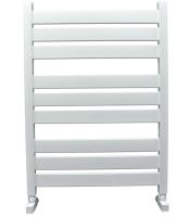 Водяной полотенцесушитель Ника ЛМ-7 80/50 RAL9016 белый матовый с вентилями