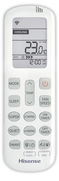 Настенный кондиционер (сплит-система) Hisense AS-10UW4RVETG01(C) WI-FI