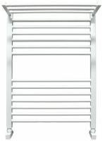 Водяной полотенцесушитель Ника ЛМ-3 80/50 RAL9016 белый матовый с вентилями