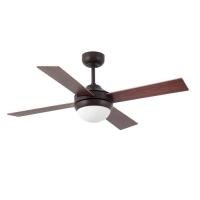 Вентилятор с подсветкой Faro Mini Icaria Brown (33697)