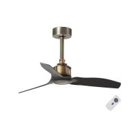 Вентилятор без подсветки Faro JUST FAN XS GOLD BLACK (33429)