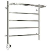 Электрический полотенцесушитель СТИЛЬЕ ЭПС Формат 20 ТЛ 500х500 (Полка + 4) П16