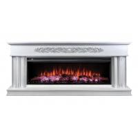Линейный электрокамин Real-Flame Pasadena 52 с очагом Joker 52