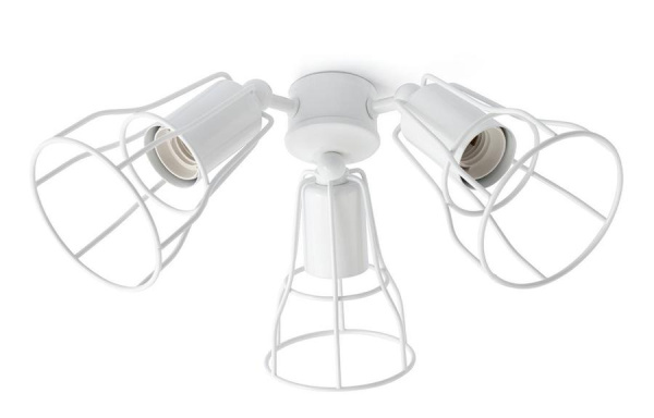 Вентилятор с подсветкой Faro Yakarta Blanco 3L (33712-12)