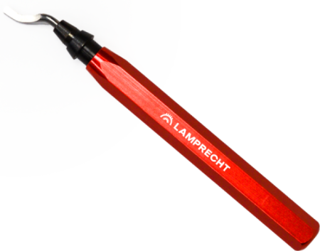 Риммер-ручка алюм., 1 лезвие LAMPRECHT LT-DT207-01