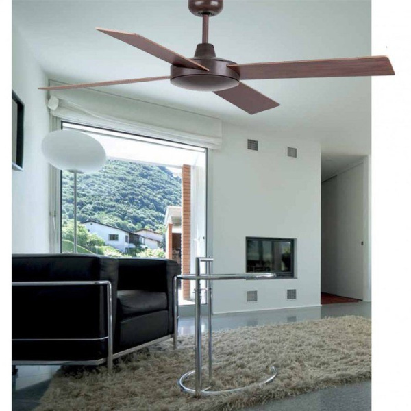 Вентилятор без подсветки Faro Mallorca Marron dark brown (33351)