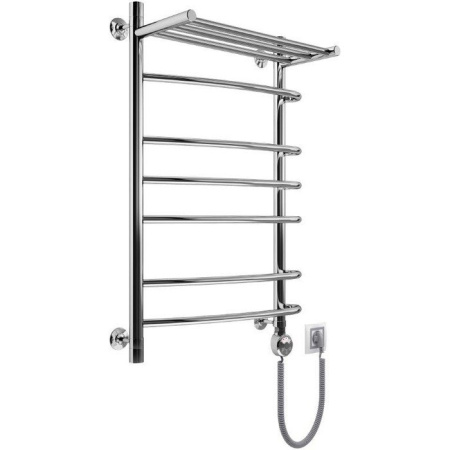 Электрический полотенцесушитель Маргроид Цунами el с полкой 80*50