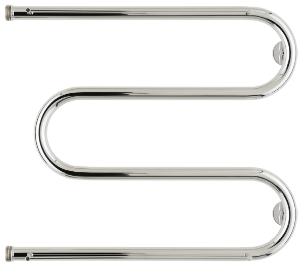 Водяной полотенцесушитель СТИЛЬЕ ПС М-обр. 2П 500х650 резьба-сгон 1