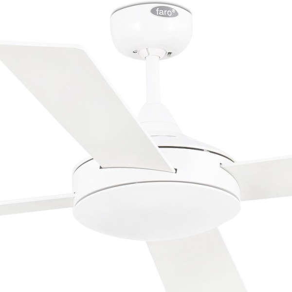 Вентилятор без подсветки Faro MALLORCA BLANCO (33350)