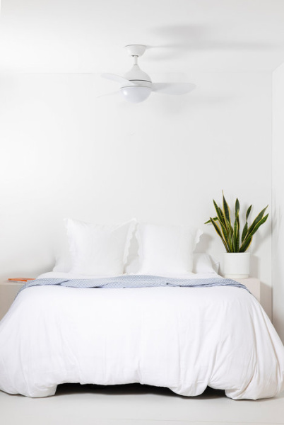 Вентилятор с подсветкой Faro HVAR White