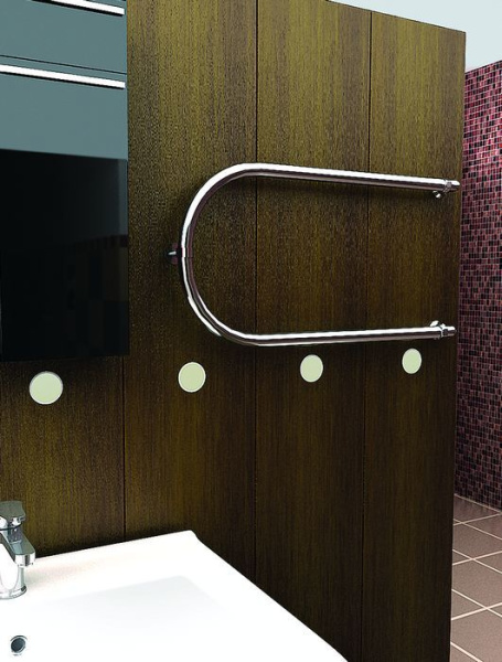 Водяной полотенцесушитель Тера П-образный ПСВ-03-01 320х400