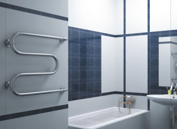 Водяной полотенцесушитель Terminus М-образный  (1")500х500