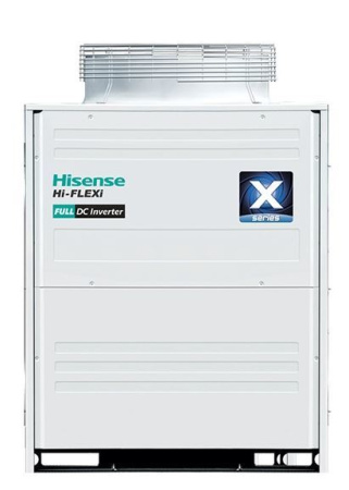 Наружный блок VRF системы Hisense AVWT-136UESSX