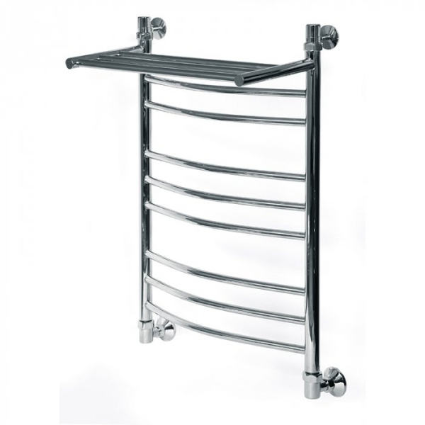 Водяной полотенцесушитель Ника ЛД(г2)/ВП (Лесенка Дуга/ Верхняя Полка/группа2) стандарт 60х60 -7