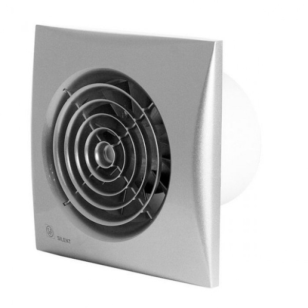 Вытяжка для ванной диаметр 150 мм Soler & Palau SILENT-300 CZ SILVER