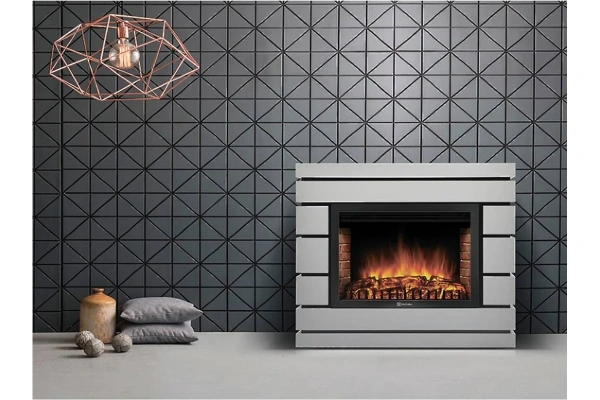 Широкий портал Firelight Moderno 25 шпон белый дуб