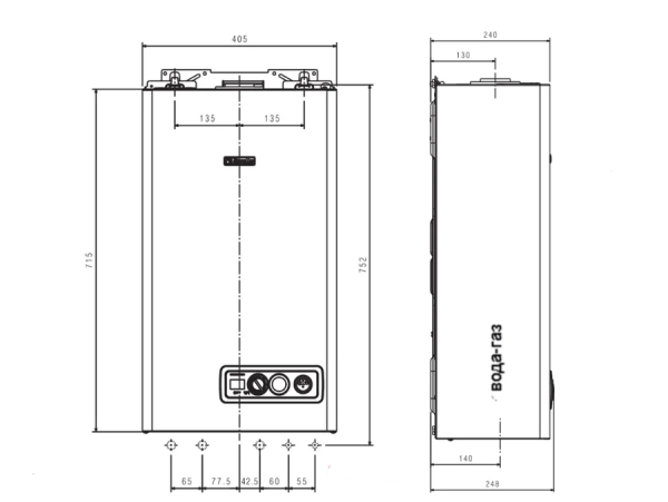 Настенный газовый котел Beretta City 24 RSI