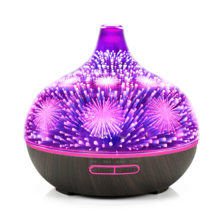 Ультразвуковой увлажнитель воздуха ZDK 3D Glass fireworks (фейерверк)