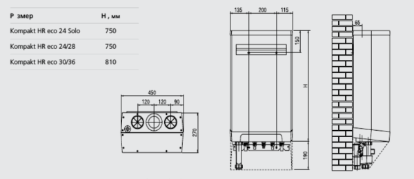 Настенный газовый котел ACV Kompakt HR eco 30/36