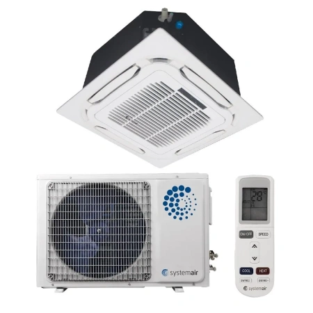Кассетный кондиционер Systemair SYSCOOL SYSPLIT CASSETTE C 18 HP Q