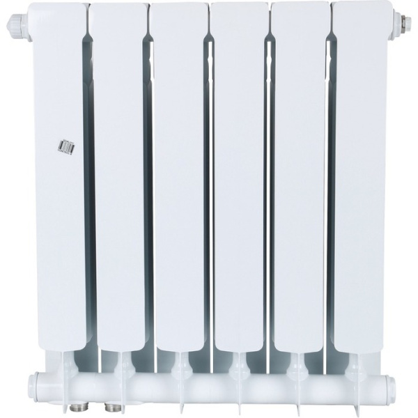 Биметаллический радиатор STOUT SPACE 500 нижнее 6 секций (SRB-0320-050006)