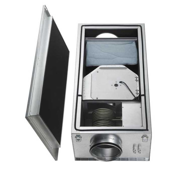 Приточная вентиляционная установка Helios ALB EC 125 EH