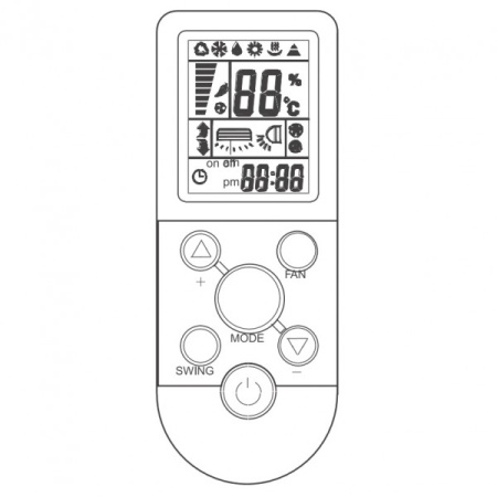 Напольно-потолочный  кондиционер Rovex RCF-18HR1/CCU-18HR1