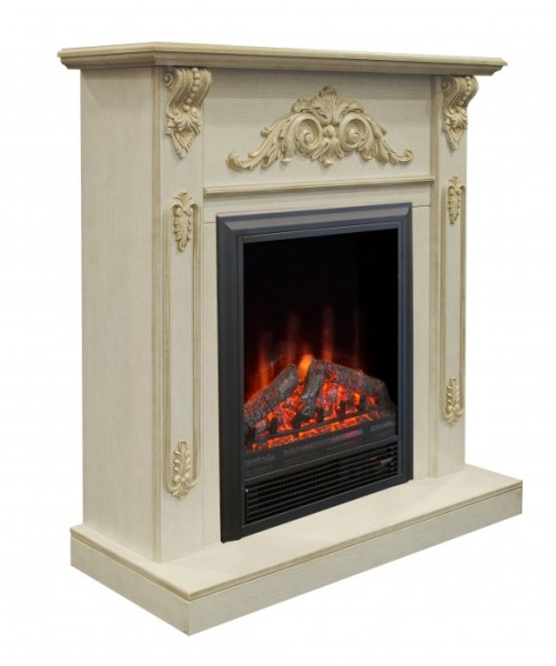 Электрокамин с классическим очагом 2D Real-Flame Anita WTG с очагом Eugene