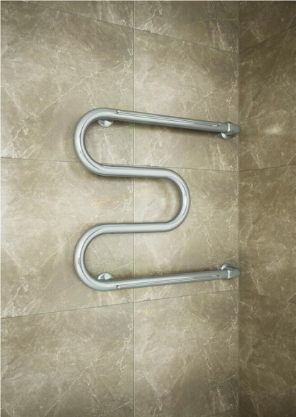 Водяной полотенцесушитель Terminus М-образный с/п (1") 500х400