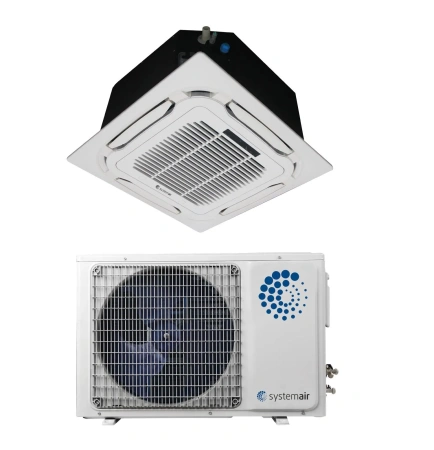 Кассетный кондиционер Systemair SYSPLIT CASSETTE C 18 EVO HP Q