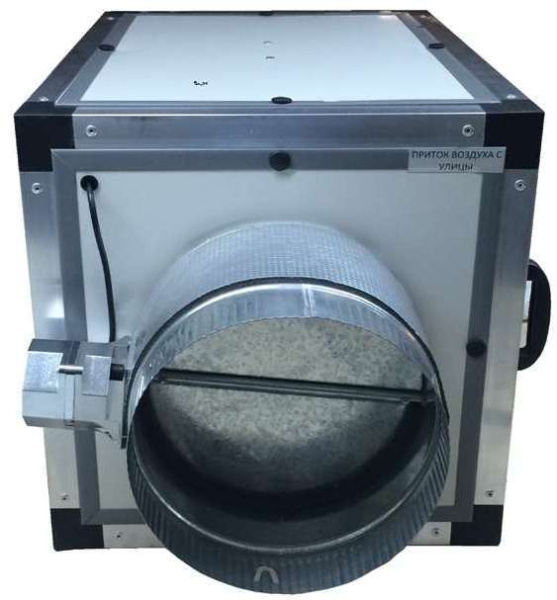 Приточная вентиляционная установка КЛИМАТРОНИК КТ-УЮТ 500 В (с водяным калорифером и наборкой для смесительного узла)