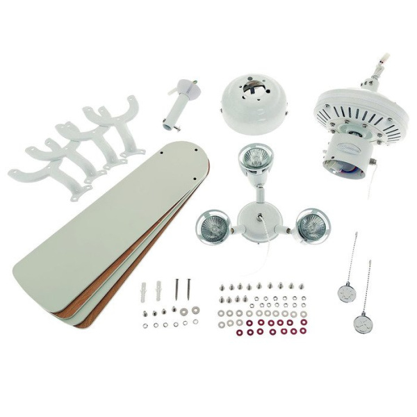 Вентилятор с подсветкой Westinghouse Princess Euro White