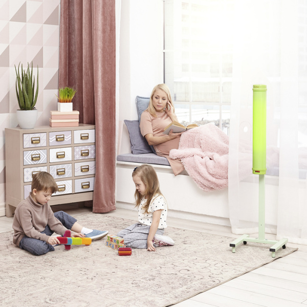 Закрытый рециркулятор  Армед 1-115 ПТ (пластик с таймером) "Armed" (зеленый)